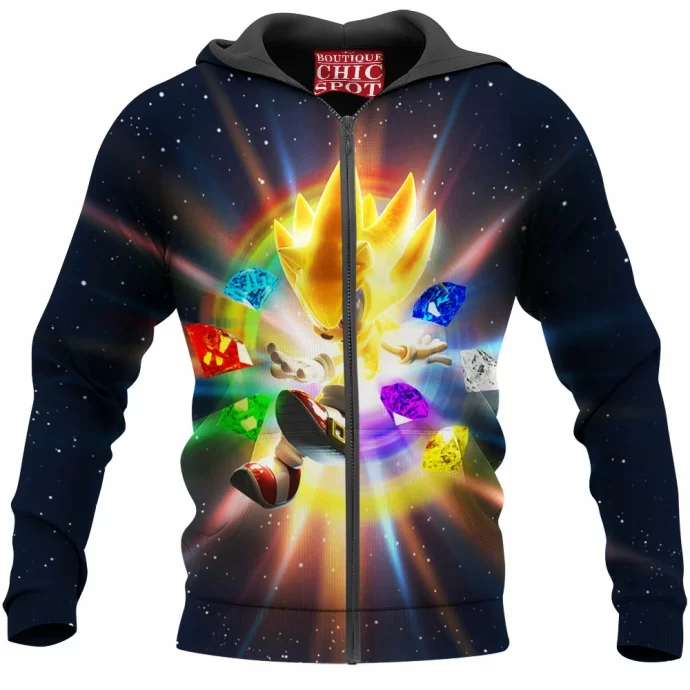 Super Sonic Zip Hoodie