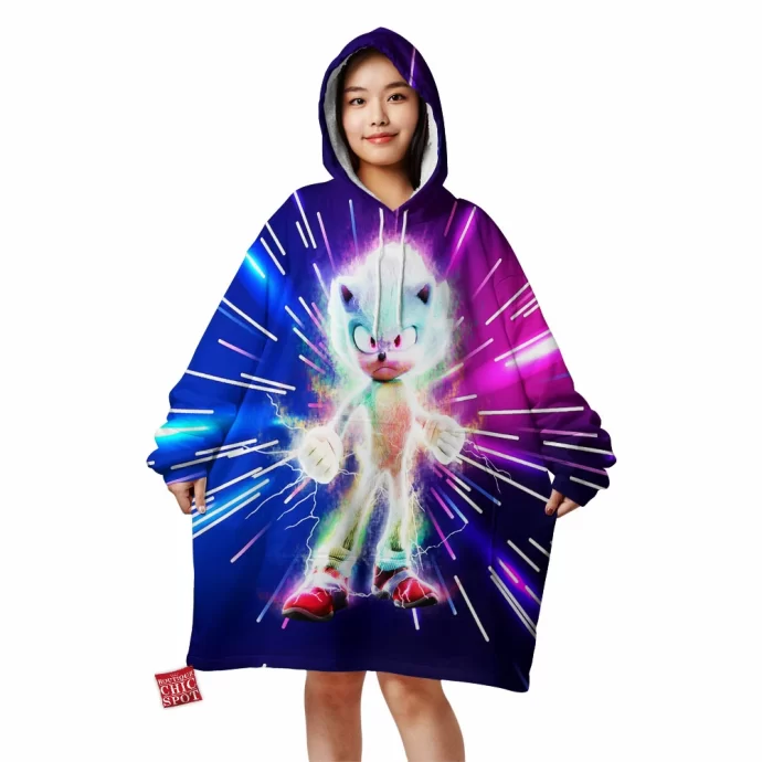 Hyper Sonic Blanket Hoodie