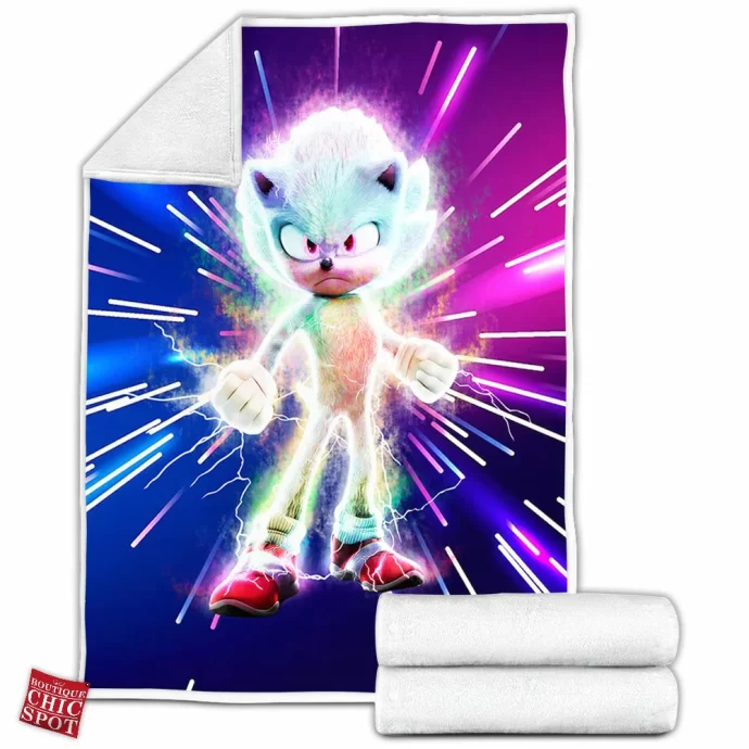 Hyper Sonic Fleece Blanket