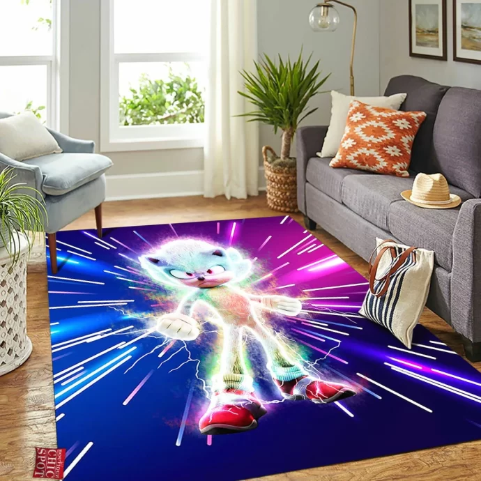 Hyper Sonic Rectangle Rug