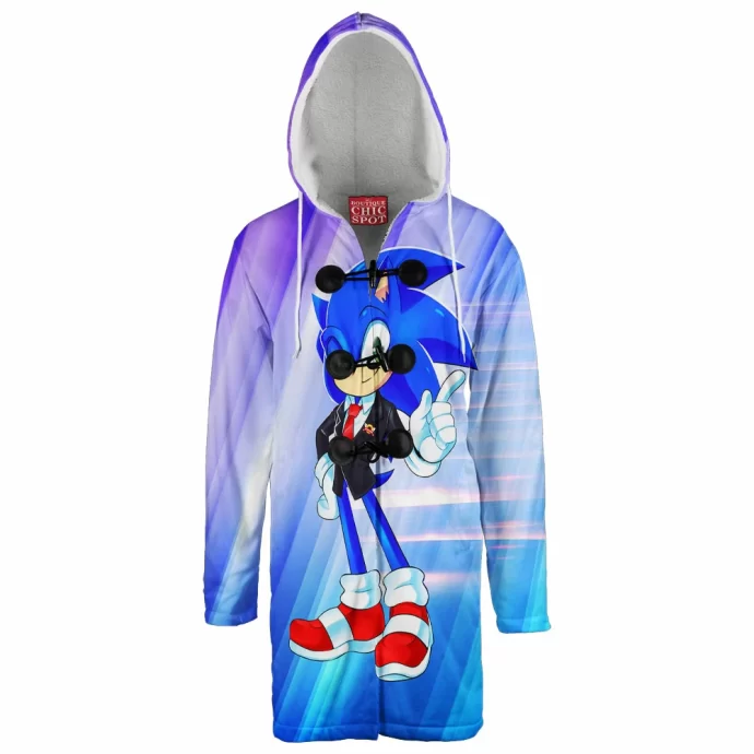 Sonic Hooded Cloak Coat