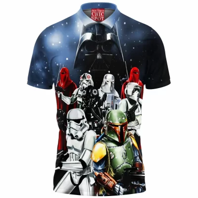 Sci-Fi Shirt, Sci-Fi Polo Shirt, Star Wars Polo Shirt