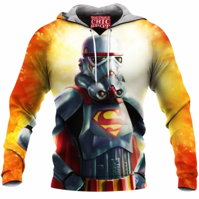 Sci-Fi Fleece-Hoodie, Star Wars Fleece-Hoodie, Stormtrooper Fleece-Hoodie