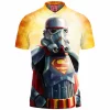 Sci-Fi Polo Shirt, Star Wars Polo Shirt, Stormtrooper Polo Shirt