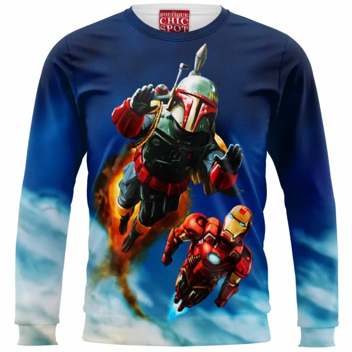 Boba Fett Iron Man Sweatshirt