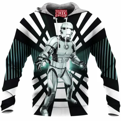 Sci-Fi Fleece-Hoodie, Star Wars Fleece-Hoodie, Stormtrooper Fleece-Hoodie