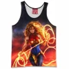 Comic Tank-Top, Wonder Woman Tank-Top