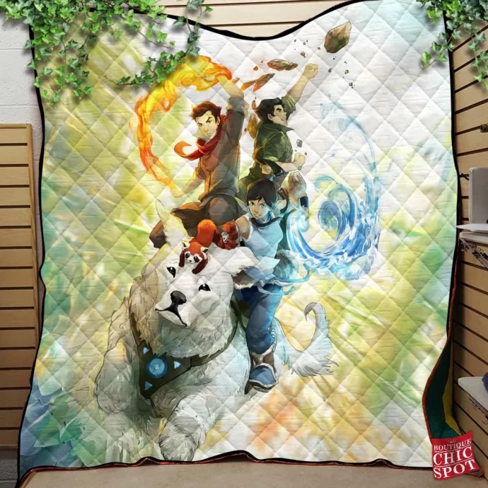 Avatar The Last Airbender Quilt Blanket