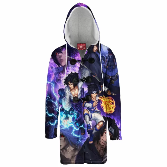 Uchiha Sasuke Hooded Cloak Coat