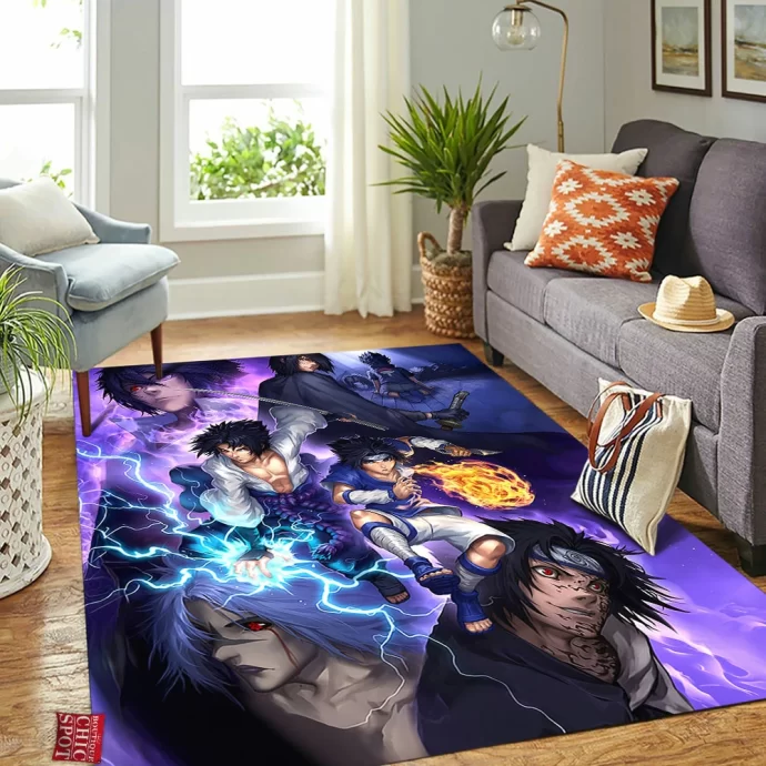 Uchiha Sasuke Rectangle Rug