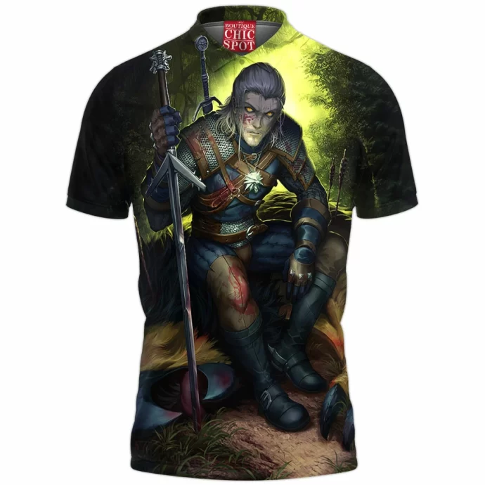 Geralt Of Rivia Polo Shirt