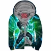 Anime Zip-Fleece-Hoodie, Dragon Ball Zip-Fleece-Hoodie, Vegeta Zip-Fleece-Hoodie