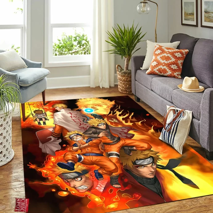 Uzumaki Naruto Rectangle Rug