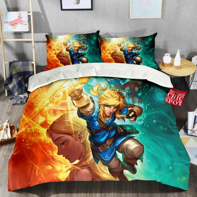 The Legend Of Zelda: Breath Of The Wild Bedding Set