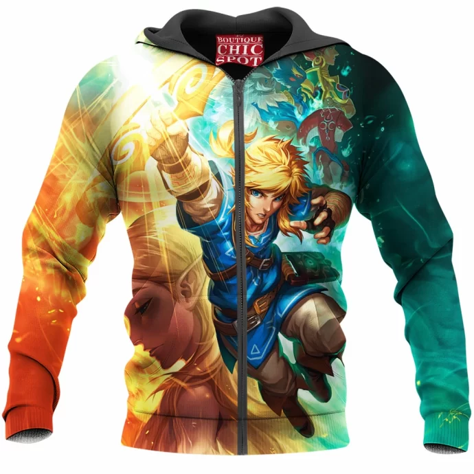 The Legend Of Zelda: Breath Of The Wild Zip Hoodie