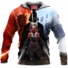 Darth Vader Fleece-Hoodie, Sci-Fi Fleece-Hoodie, Star Wars Fleece-Hoodie