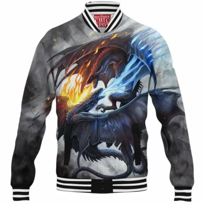 Dragon Baseball-Jacket, Fantasy Baseball-Jacket