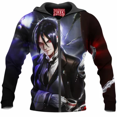 Anime Zip-Hoodie, Black Butler Zip-Hoodie