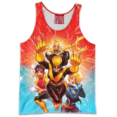 Comic Tank-Top, X-men Tank-Top