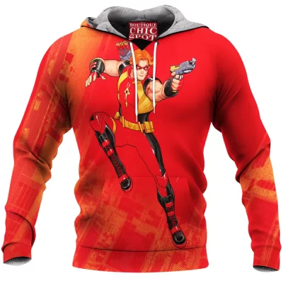 Comic Fleece-Hoodie, Roy Harper Fleece-Hoodie