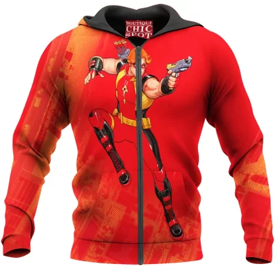 Comic Zip-Hoodie, Roy Harper Zip-Hoodie