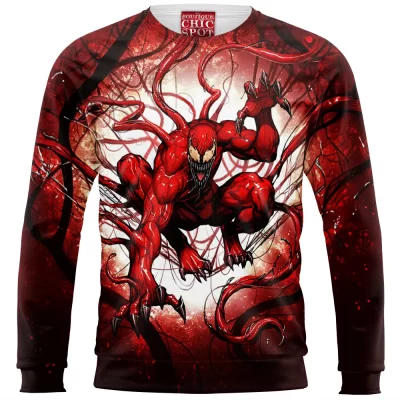 Comic Sweatshirt, Carnage Sweatshirt, Villains Sweatshirt, Superhero Sweatshirt