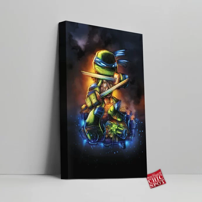 Leonardo TMNT Canvas Wall Art