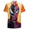 Comic Hawaiian-Shirt, Spider-man Hawaiian-Shirt, Venom Hawaiian-Shirt