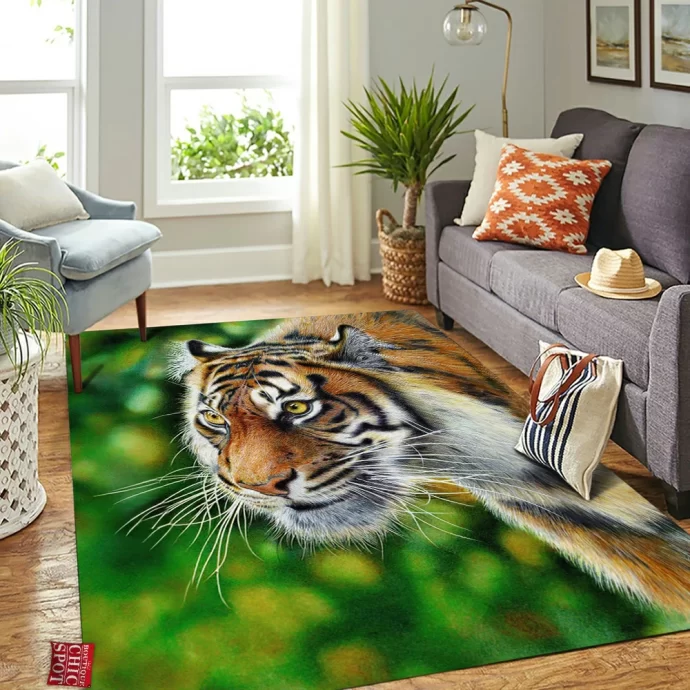 Tiger Rectangle Rug