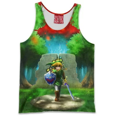 Game Tank-Top, The Legend of Zelda Tank-Top, Zelda Link Tank-Top
