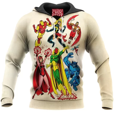 Avengers Hoodie, Comic Hoodie