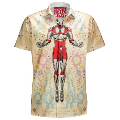 Anime Hawaiian-Shirt, Ultraman Hawaiian-Shirt