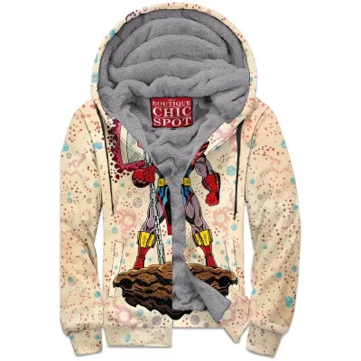 Comic Zip-Fleece-Hoodie, Terrax Zip-Fleece-Hoodie