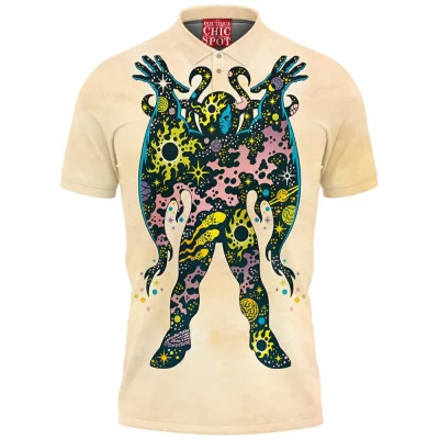 Comic Polo Shirt, Eternity Polo Shirt