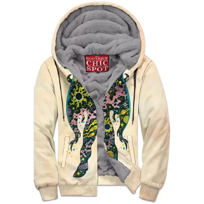 Comic Zip-Fleece-Hoodie, Eternity Zip-Fleece-Hoodie