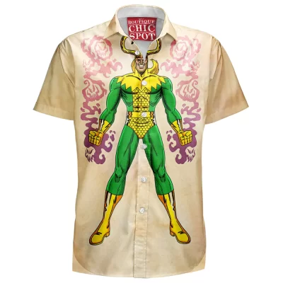 Comic Hawaiian-Shirt, Loki Hawaiian-Shirt
