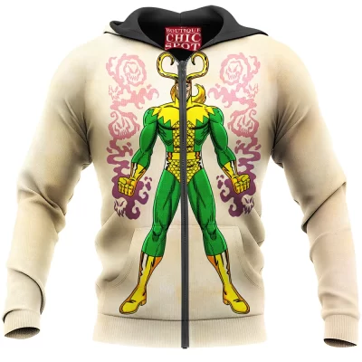 Comic Zip-Hoodie, Loki Zip-Hoodie