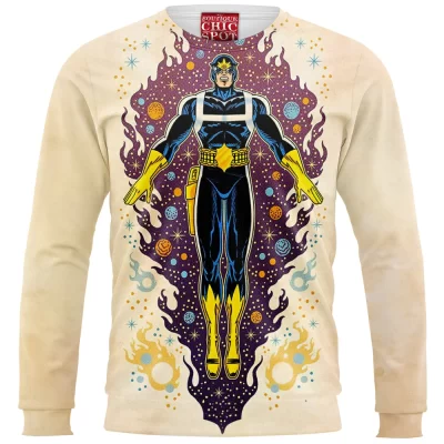 Galaxy Sweatshirt, Comic Sweatshirt, Superhero Sweatshirt