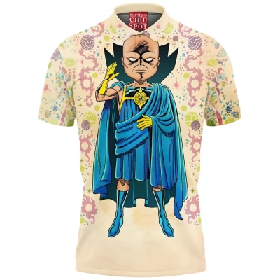 Comic Polo Shirt, Uatu Polo Shirt, Watcher Polo Shirt