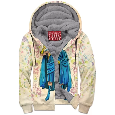 Comic Zip-Fleece-Hoodie, Uatu Zip-Fleece-Hoodie, Watcher Zip-Fleece-Hoodie