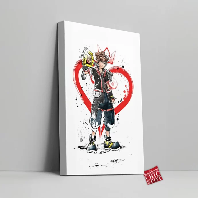 Kingdom Hearts Canvas Wall Art