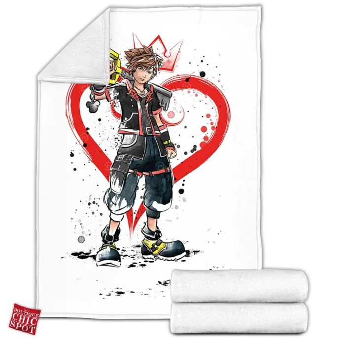 Kingdom Hearts Fleece Blanket