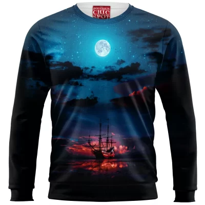 Landscape Sweatshirt, Abstract Sweatshirt