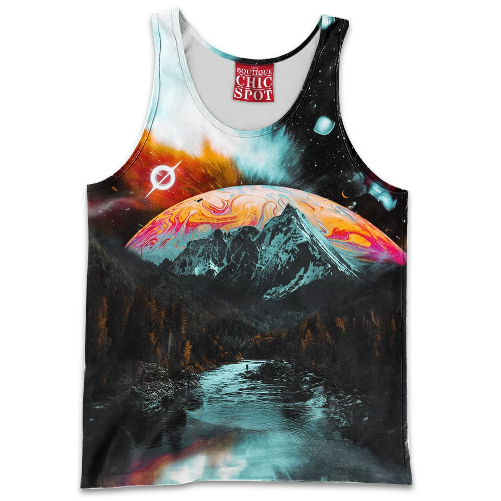 Abstract Tank-Top 1 N HUY Boutique 10201 Tank Top