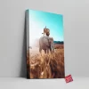 Elephant lion meerkat Canvas Wall Art