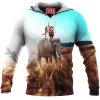 Lion Fleece-Hoodie, Elephant Fleece-Hoodie