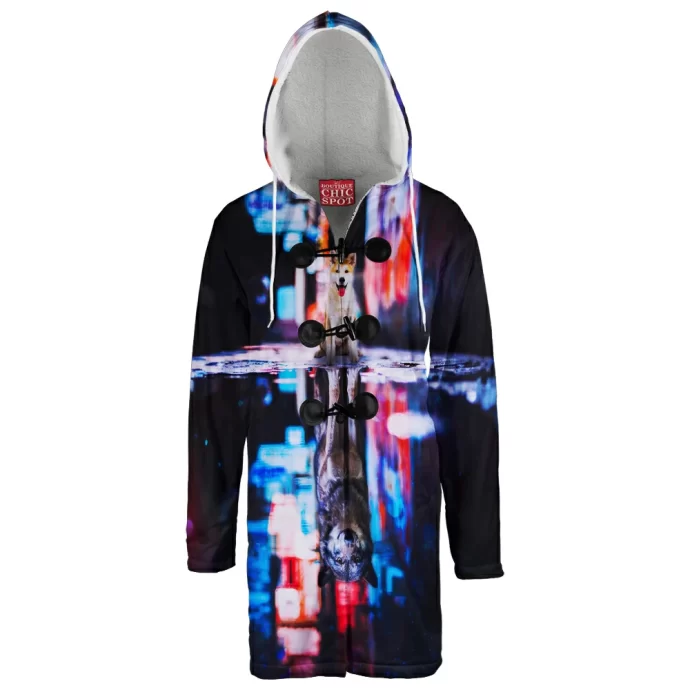 Teen Wolf Reflection Hooded Cloak Coat