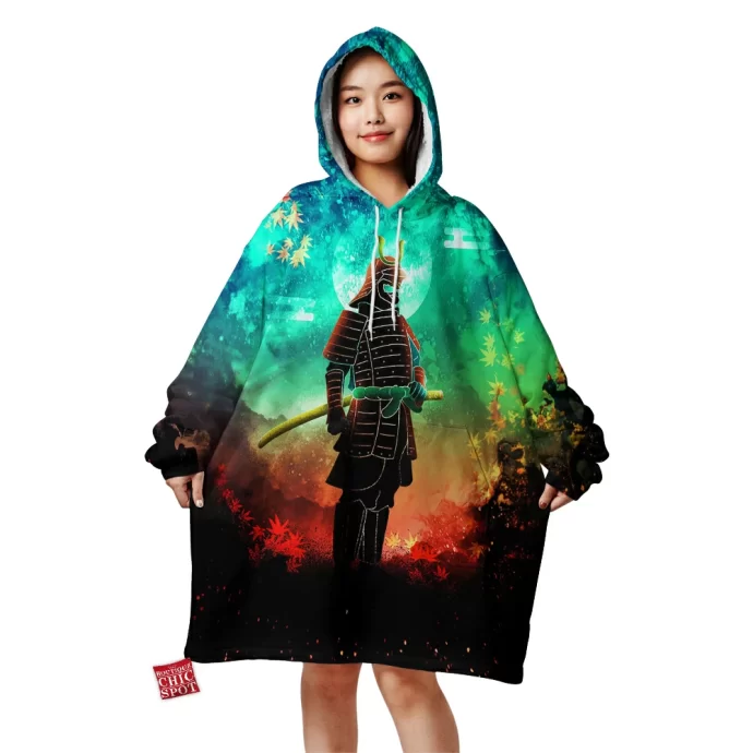 Autumn Samurai Blanket Hoodie