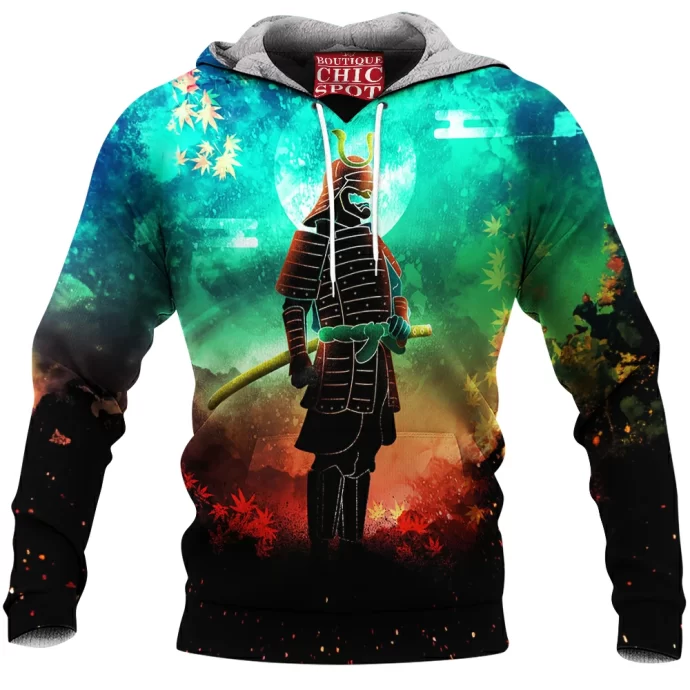 Autumn Samurai Fleece Hoodie