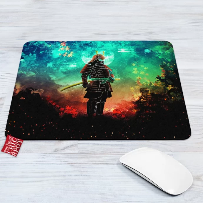 Autumn Samurai Mouse Pad